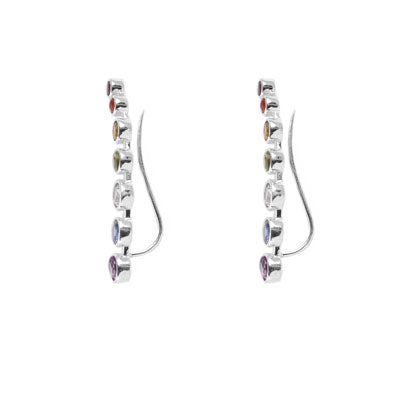 Brinco de Prata Contorno de Orelha (Ear Cuff)