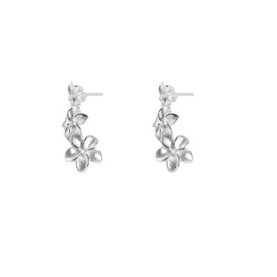 Brinco de Prata Flor - 59031