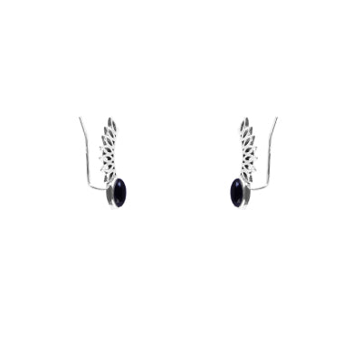 Brinco de Prata Contorno de Orelha(Ear Cuff) - 64219