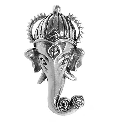 Anel de Prata Ganesha