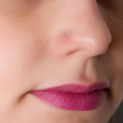 Piercing de Prata para Nariz - 7442