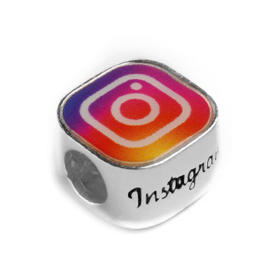 Berloque de Prata Instagram