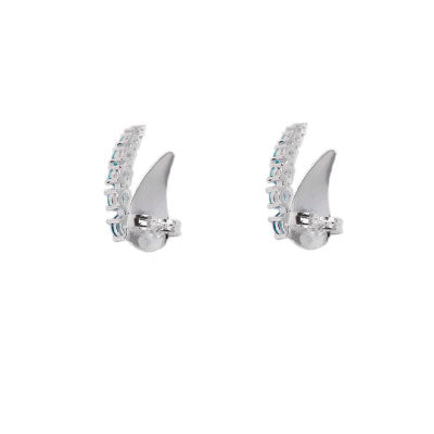 Brinco de Prata Contorno de Orelha (Ear Cuff) - 56386