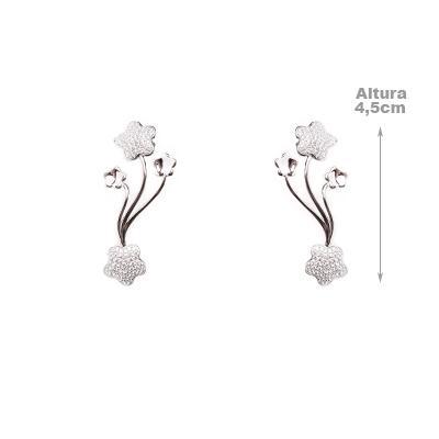 Brinco de Prata Contorno de Orelha (Ear Cuff).