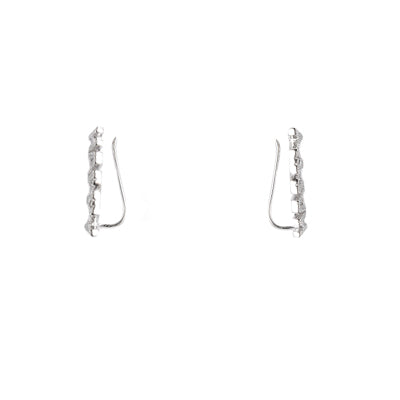 Brinco de Prata Contorno de Orelha(Ear Cuff). 