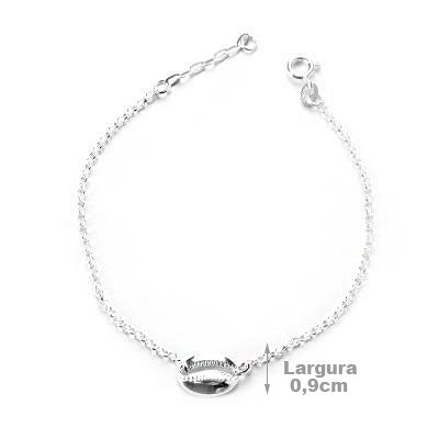 Pulseira de Prata com Búzio - 49851